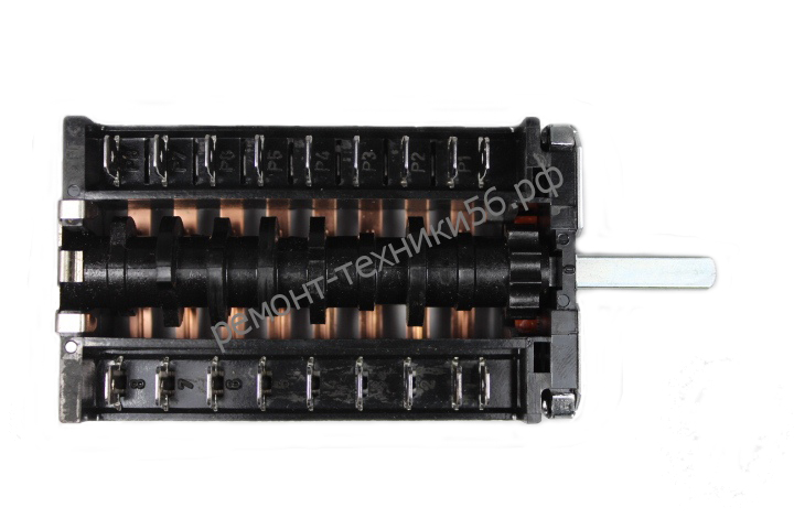 Переключатель 10 позиционный для электрической плиты DARINA 1E6 EC241 619 Bg купить с доставкой фото3